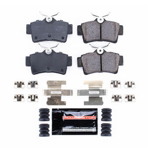 Power Stop 1994 - 2004 Ford Mustang Rear Z23 Evolution Sport Brake Pads w/Hardware - GUMOTORSPORT