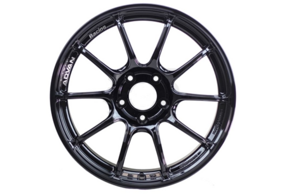 Advan RZII 18x9.5 +45 5x114.3 Gloss Black - GUMOTORSPORT