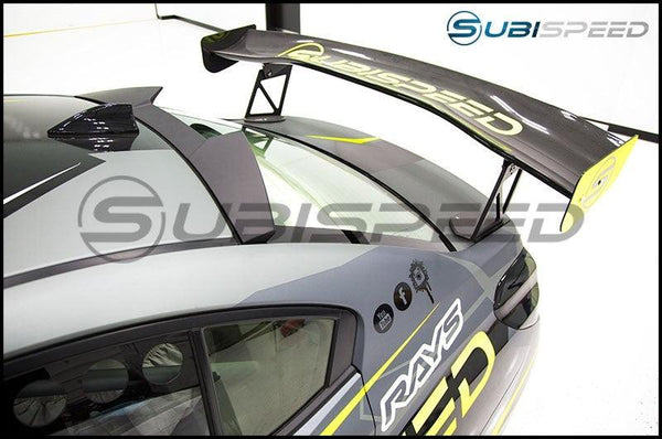 OLM ATAK Paint Matched Roof Spoiler - D4S Crystal Black Silica - GUMOTORSPORT