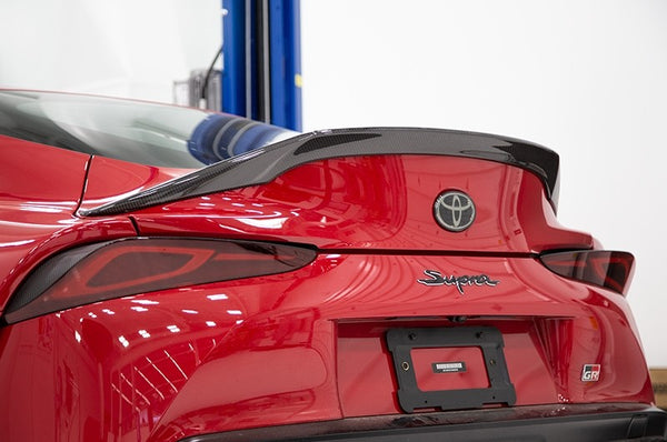 Rexpeed Dry Carbon Fiber Spoiler TRD Style - Toyota Supra 2020+