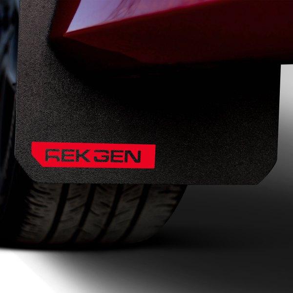 Rek Gen Performance Rally Mud Flaps w/ Red Logo - Subaru WRX / STI 2015+ - GUMOTORSPORT