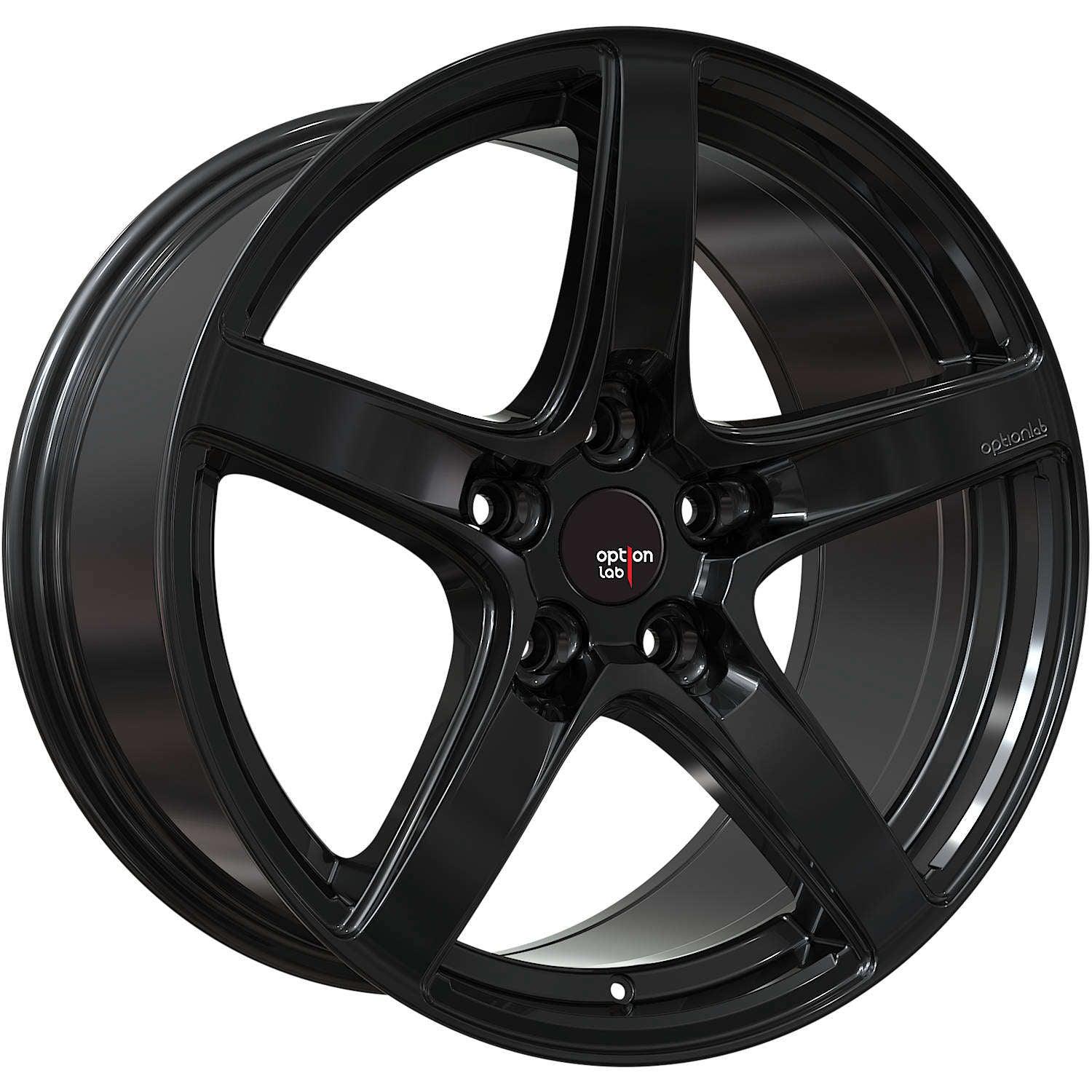 Option Lab Wheels R555 18x9.5 +38 5x114.3 Gotham Black - Universal - GUMOTORSPORT