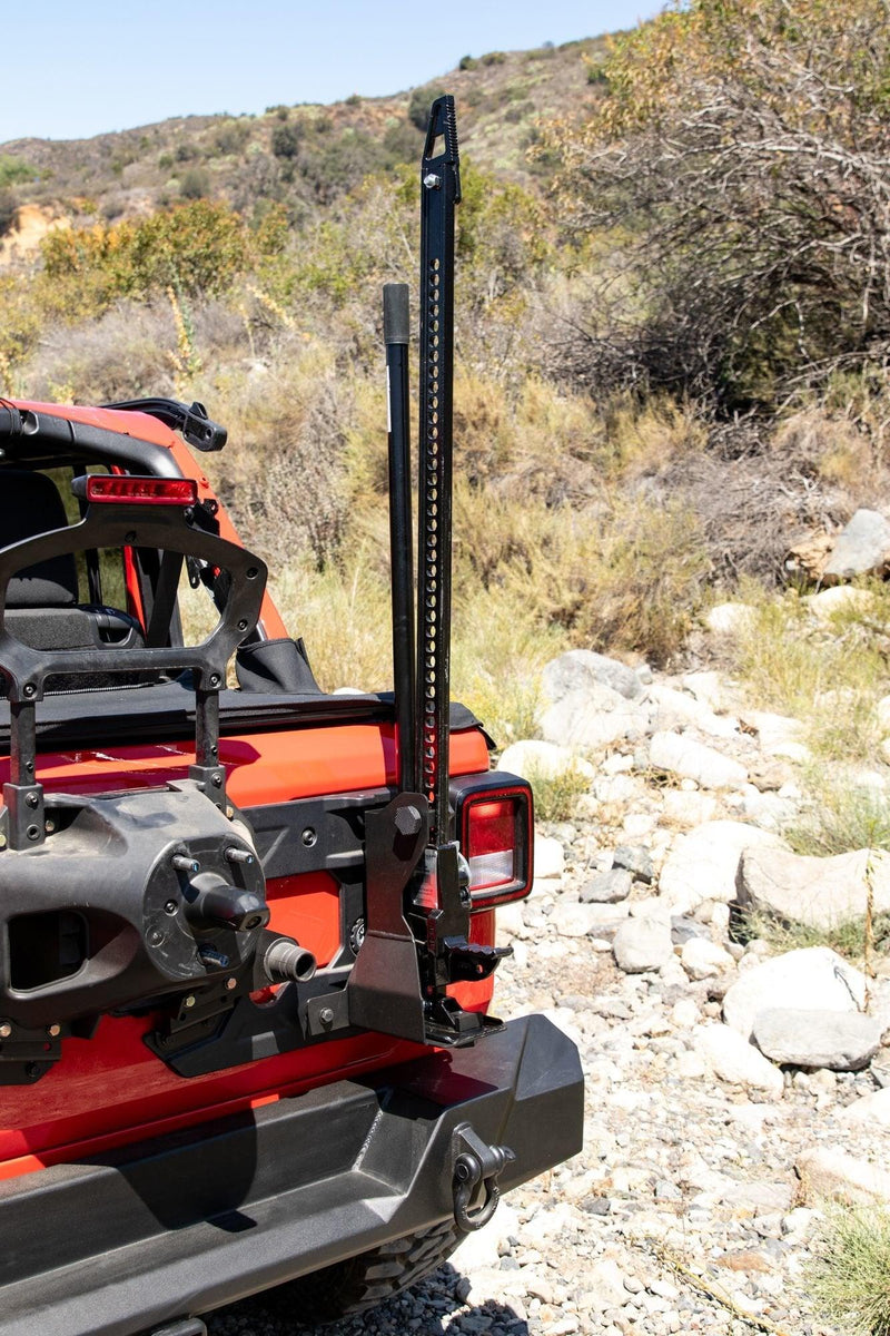 Rampage 2007-2019 Jeep Wrangler(JL) Offroad Jack Mount - Black ...