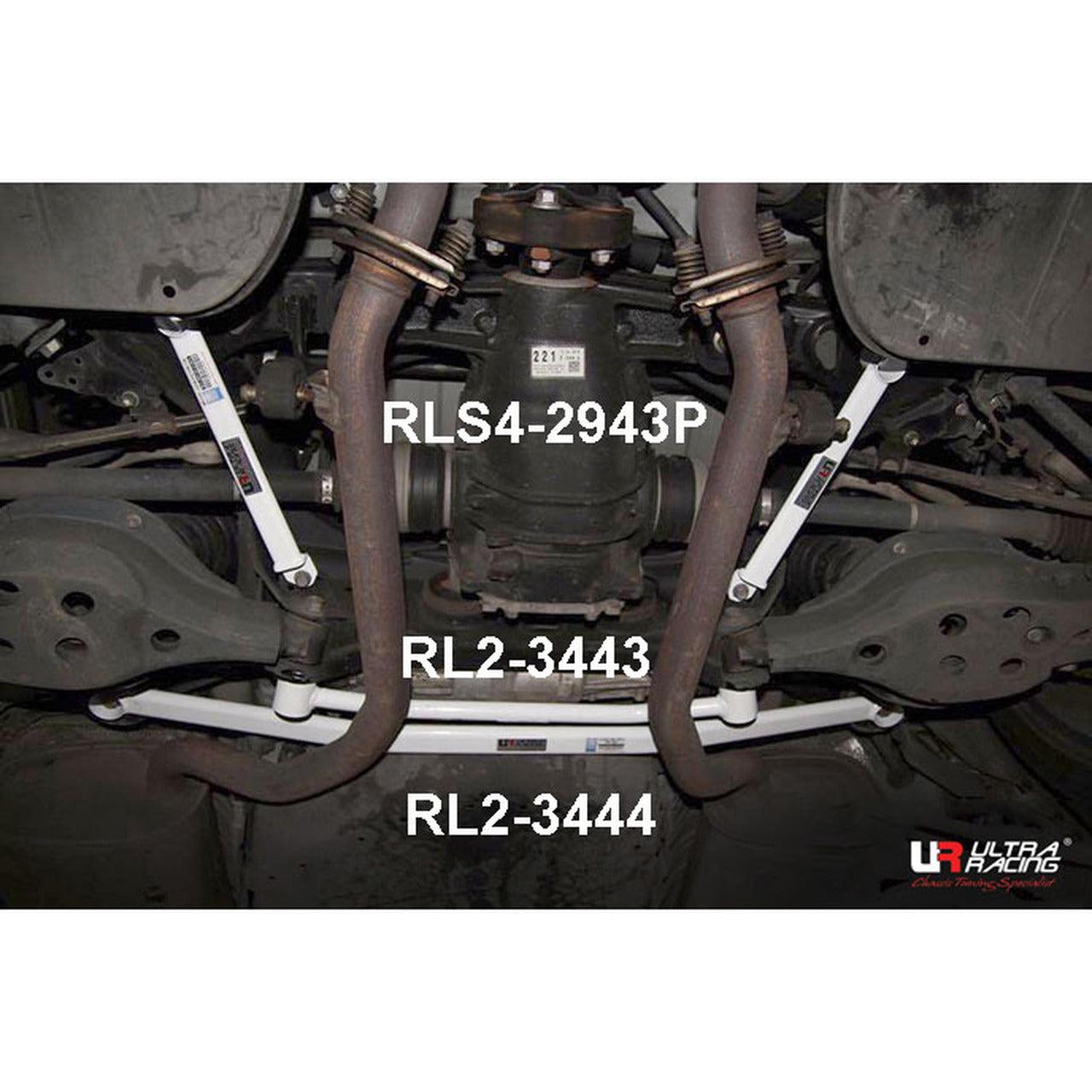 Lexus GS 250/350 (L10) 2013-2020 - Rear Lower Tie Brace (2 POINTS) - GUMOTORSPORT