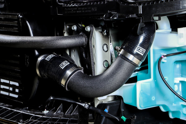 GrimmSpeed 2015+ Subaru WRX Front Mount Intercooler Kit Black Powder Core / Black Pipe - GUMOTORSPORT