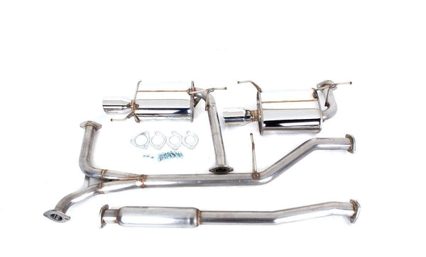 Revel Medallion Touring-S Catback Exhaust - Dual Muffler 02-03 Acura CL Type S - GUMOTORSPORT