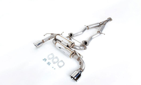 Revel Medallion Touring-S Catback Exhaust - Dual Muffler 09-12 Nissan 370Z - GUMOTORSPORT