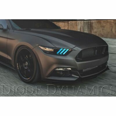 Diode Dynamics RGBWA DRL + Turn Signal LED Boards - Ford Mustang 2015-2017