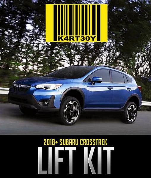 KartBoy 1.5 Inch Lift Kit - Subaru Models (inc. Crosstrek 2018+ / 2019 Forester ) - GUMOTORSPORT