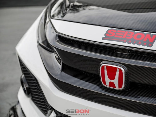 Seibon Carbon Fiber Front Grille - Honda Civic 2016+ - GUMOTORSPORT