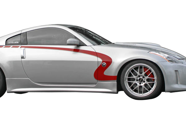 Stillen 2003-2008 Nissan 350Z [Z33] 4pc Body Kit [Series 2 Skirts w/ Series 2 Front Fascia] - 1035010KT2