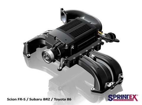Sprintex Intercooled Supercharger System Kit - Scion FR-S 2013-2016 / Subaru BRZ 2013+ / Toyota 86 2017+ - GUMOTORSPORT