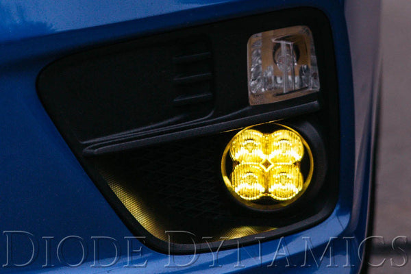 Diode Dynamics SS3 Pro Type A Kit Yellow SAE Fog Lights - Subaru WRX / STI 2015-2021 - GUMOTORSPORT
