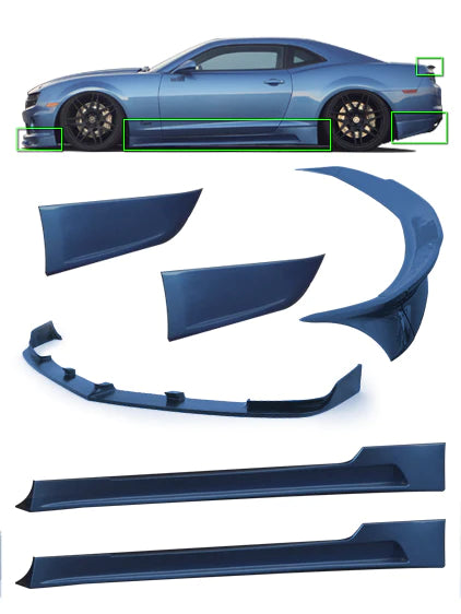 Stillen 2010-2013 Chevy Camaro 6-Piece Body Kit - KB51100KT