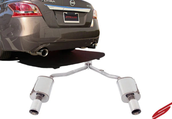 Stillen 2007-2012 Nissan Altima 3.5 Sedan Stainless Steel Cat-Back Exhaust System - 508250