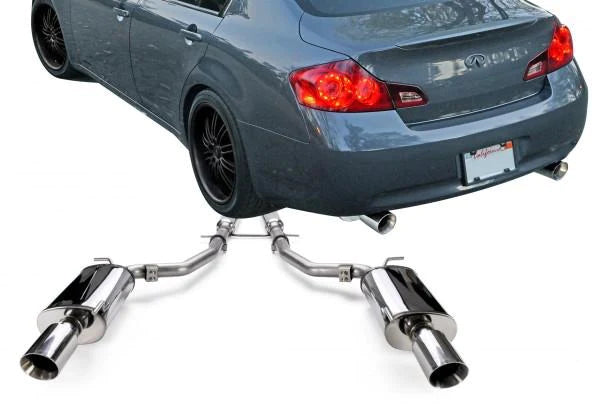 Stillen 2009-2013 Infiniti G37 Sedan, 2015 Q40 Stainless Steel Cat-Back Exhaust System - 504377