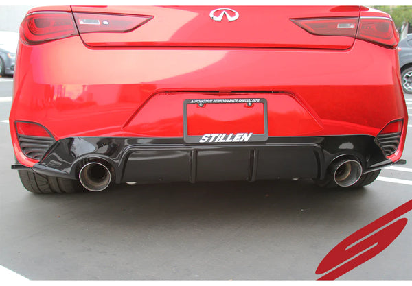 Stillen 2017-2021 Infiniti Q60 3.0t Cat Back Exhaust [Polished Tips] - 504453