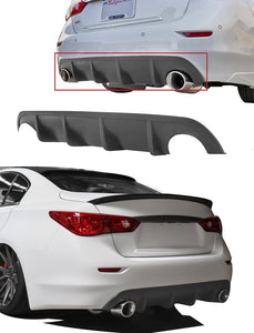 Stillen 2014-17 Infiniti Q50 Rear Diffuser [Unpainted] - KB11222