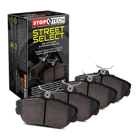 Stoptech Street Select Front Brake Pads - Subaru Models (inc. 2015+ WRX / 2008-2013 Legacy) - GUMOTORSPORT