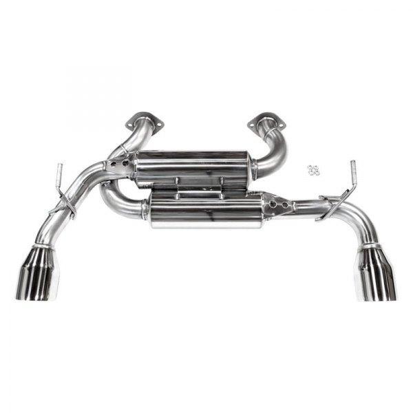 Revel Medallion Touring-S Catback Exhaust - Dual Muffler / Axle Back 2017 Infiniti Q60 3.0t RWD - GUMOTORSPORT