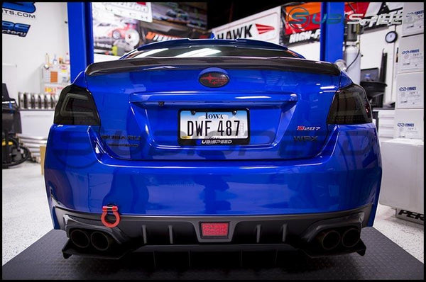 OLM OEM Style Low Profile Spoiler Carbon Fiber - Subaru WRX / STI 2015+ - GUMOTORSPORT