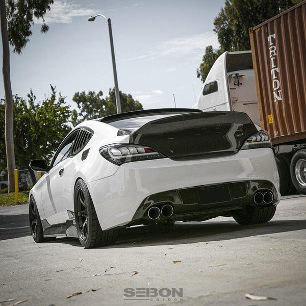 Seibon 2010 - 2016 Hyundai Genesis Coupe C Style Carbon Fiber Trunk Lid - GUMOTORSPORT