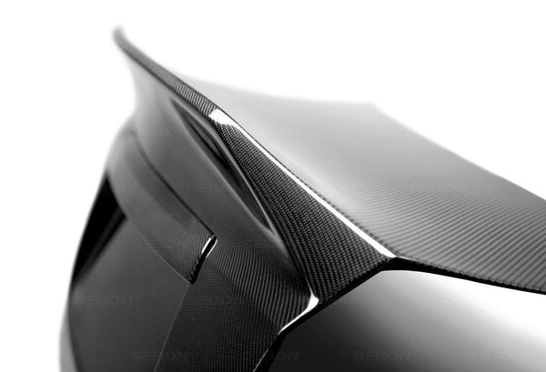 Seibon 2008 - 2014 Subaru Impreza WRX / STi 4dr C-style Carbon Fiber Trunk Lid - GUMOTORSPORT