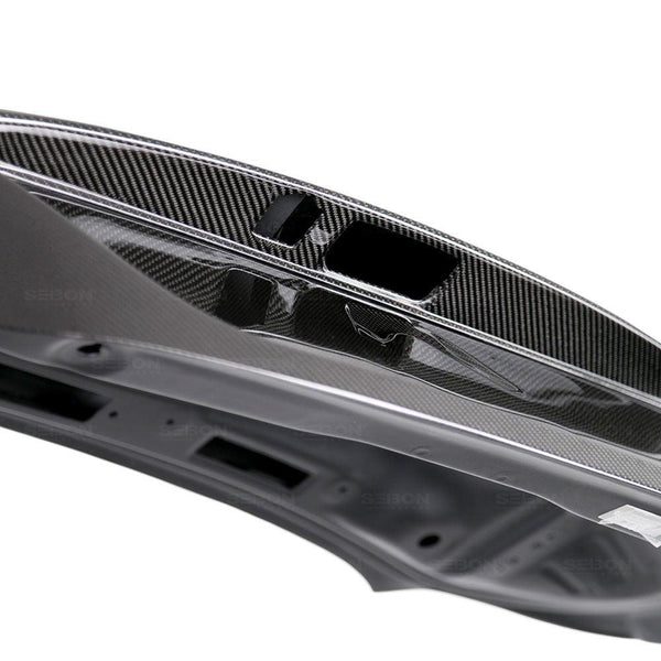 Seibon 2016 - 2020 Honda Civic 2 Door Coupe FC4 Carbon Fiber Gloss Finish Trunk Lid - GUMOTORSPORT