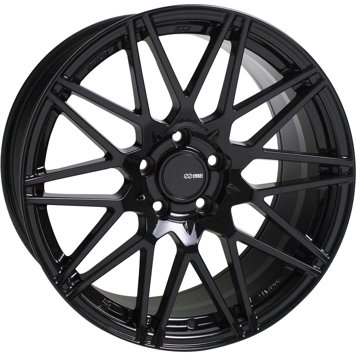 Enkei TMS 17x8 5x114.3 45mm Offset 72.6mm Bore Gloss Black Wheel - GUMOTORSPORT