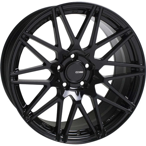 Enkei TMS 18x8.5 5x112 45mm Offset 72.6mm Bore Gloss Black Wheel - GUMOTORSPORT