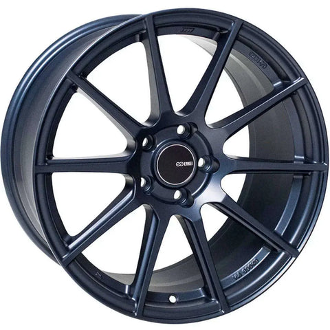 Enkei TS10 18x9.5 35mm Offset 5x114.3 Bolt Pattern 72.6mm Bore Dia Matte Blue Wheel - GUMOTORSPORT