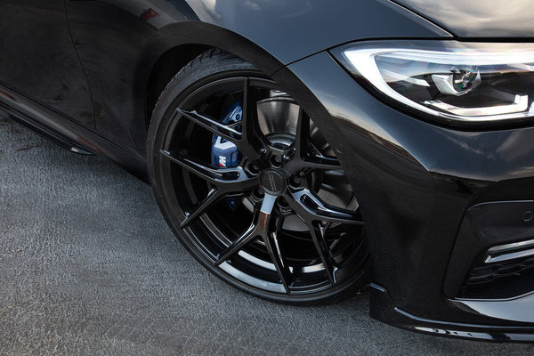 Vossen HF-5 22x10.5 / 5x112 / ET30 / Deep Face / 66.5 - Gloss Black