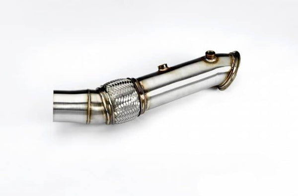 VRSF Stainless Steel Race Downpipe Upgrade for F01, F02 740i, F10, F11, F15, F07 535i F12, F13 640i E70, E71 X5, X6 - GUMOTORSPORT