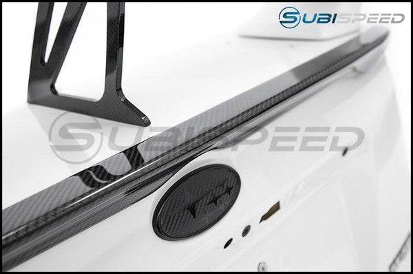 OLM Rippu Carbon Fiber Trunk Lip Spoiler - Subaru WRX / STI 2015+ - GUMOTORSPORT