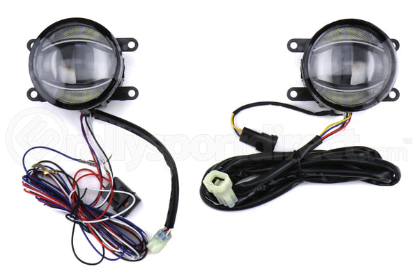 OLM Vision+ DRL Fog Light Housings - Subaru Models (inc. 2015+ WRX / STI / 2013+ BRZ) - GUMOTORSPORT