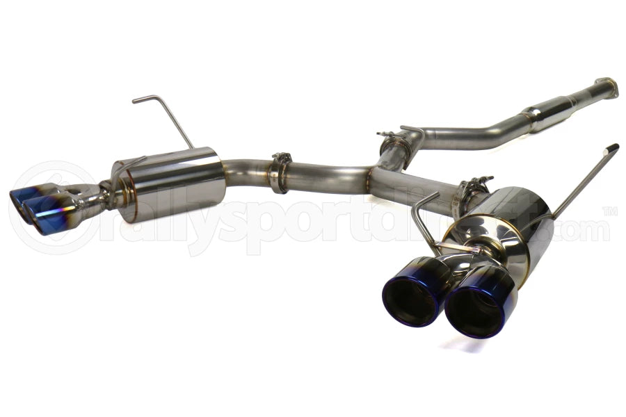 ETS Catback Exhaust System Resonated w/ Blue Tips - Subaru WRX / STI 2015 - 2020 - GUMOTORSPORT