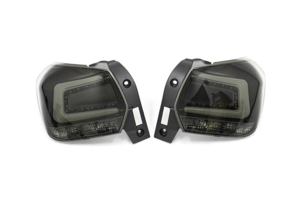 OLM USDM CS Style LED Tail Lights Dark Smoke - Subaru Crosstrek 2013 - 2017 - GUMOTORSPORT